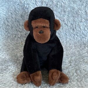 Ty Beanie Baby Babies 8” Congo Gorilla Bean Plush Stuffed Animal Toy